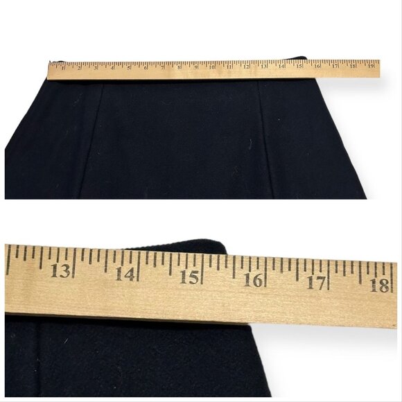 Jil Sander‎ Navy Blue Wool Skirt, Size 40EU - Picture 7 of 8